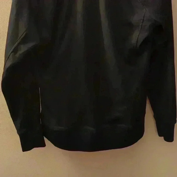 The North Face heavy zip up sweatshirt, black, large - Picture 7 of 8